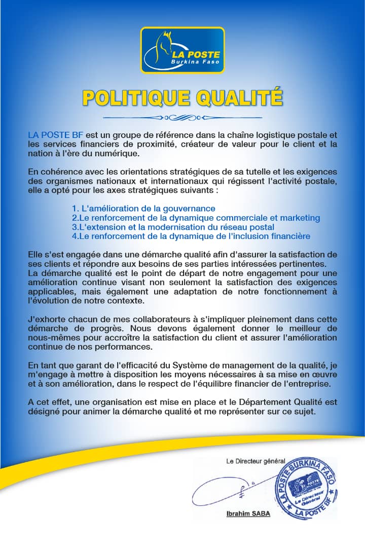 lapostebf_politique_qualité